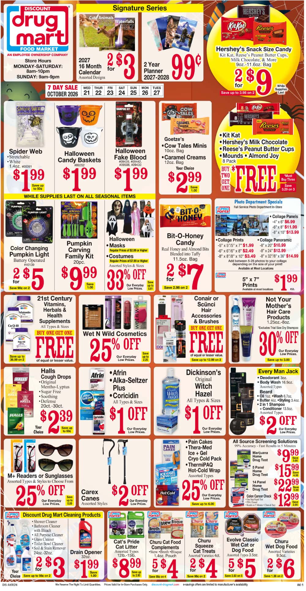 Discount Drug Mart Weekly Ad (Oct 21 - 27, 2026) Preview - Image 1 Oct 21 - 27