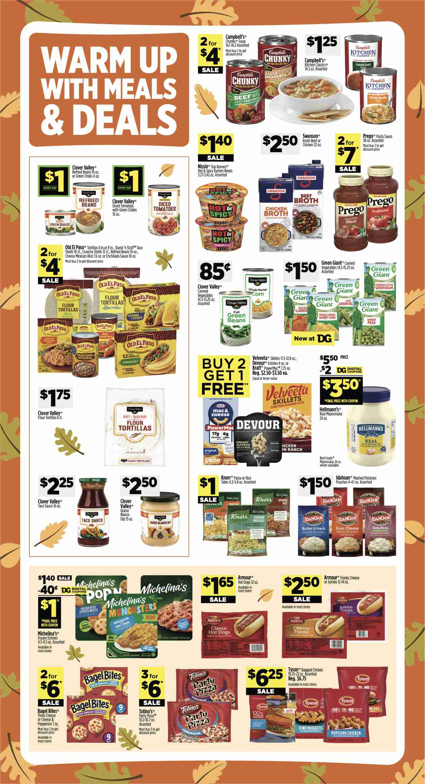 Dollar General Weekly Ad (Oct 25 - 31, 2026) Sneak Peek - Image 1 Oct 18 - 24
