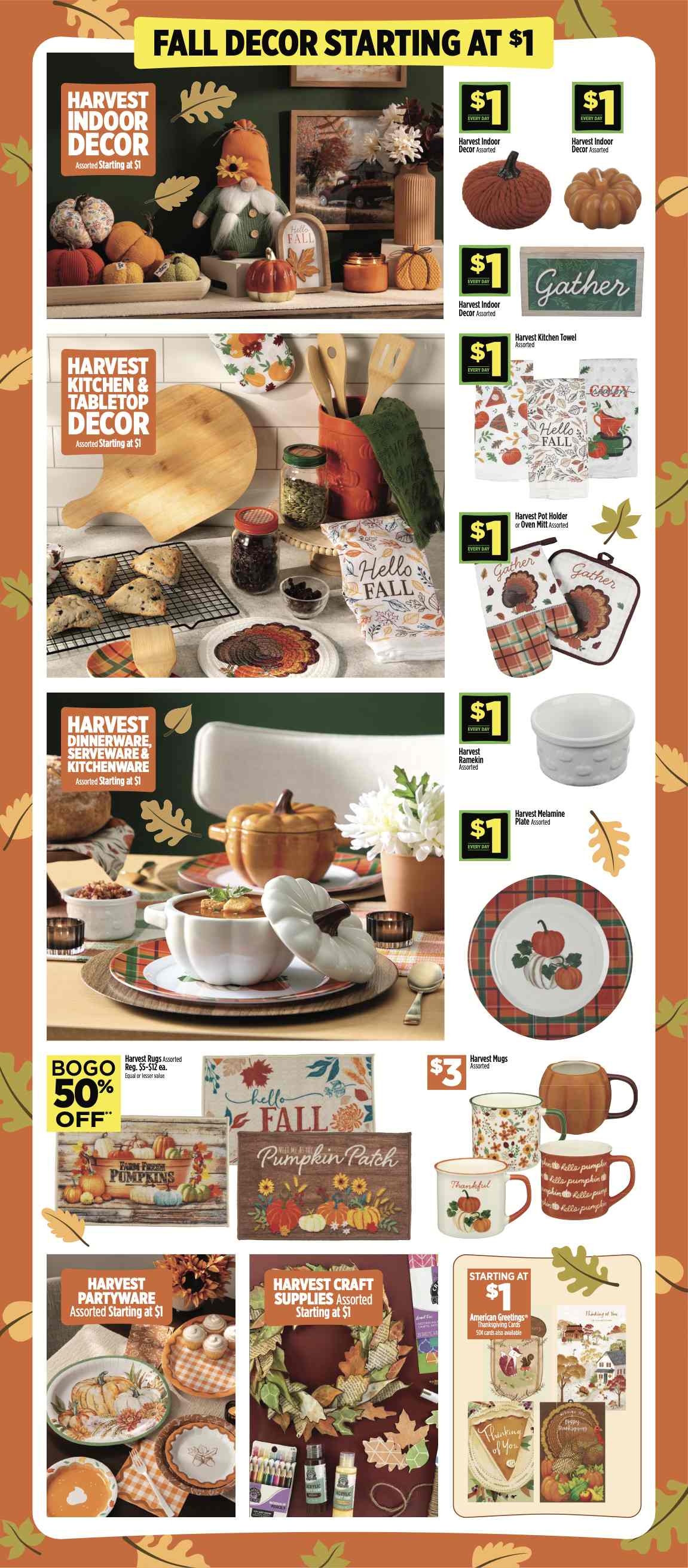 Dollar General Weekly Ad (Oct 25 - 31, 2026) Sneak Peek - Image 1 Oct 18 - 24