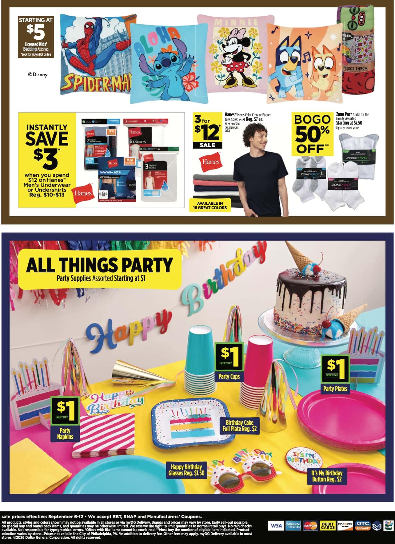 Dollar General Weekly Ad September 13 - 19, 2026 - Image 2 September 6 - 12