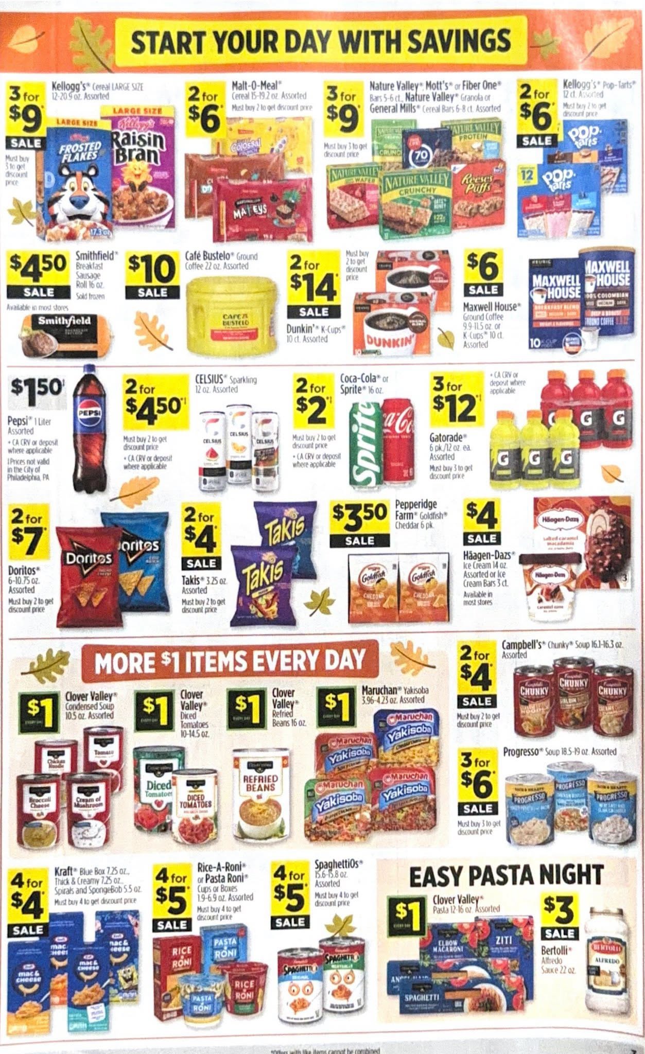 Dollar General Weekly Ad (Oct 25 - 31, 2026) Sneak Peek - Image 1 Oct 25 - 31