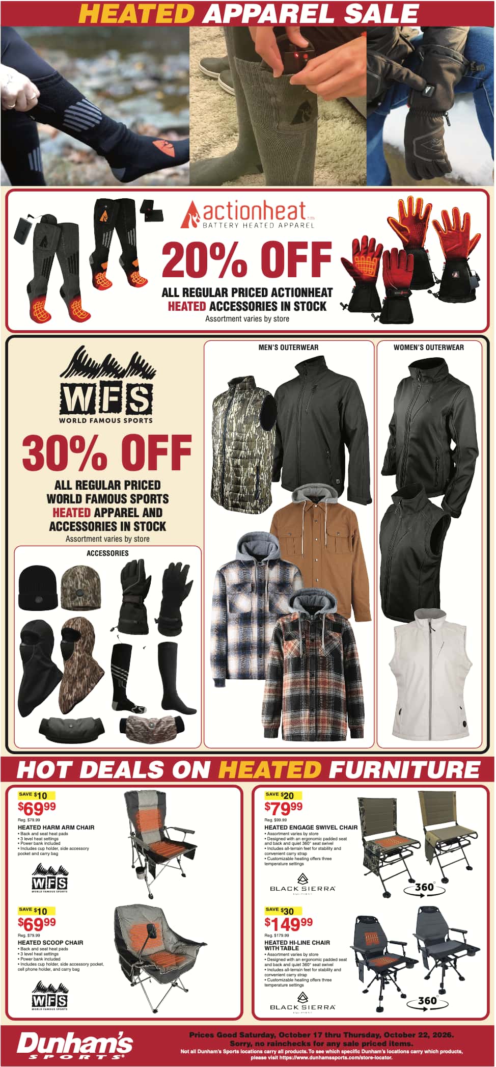 Dunham'S Sports Weekly Ad (Oct 24 - 29, 2026) - Image 1 Oct 17 - 22