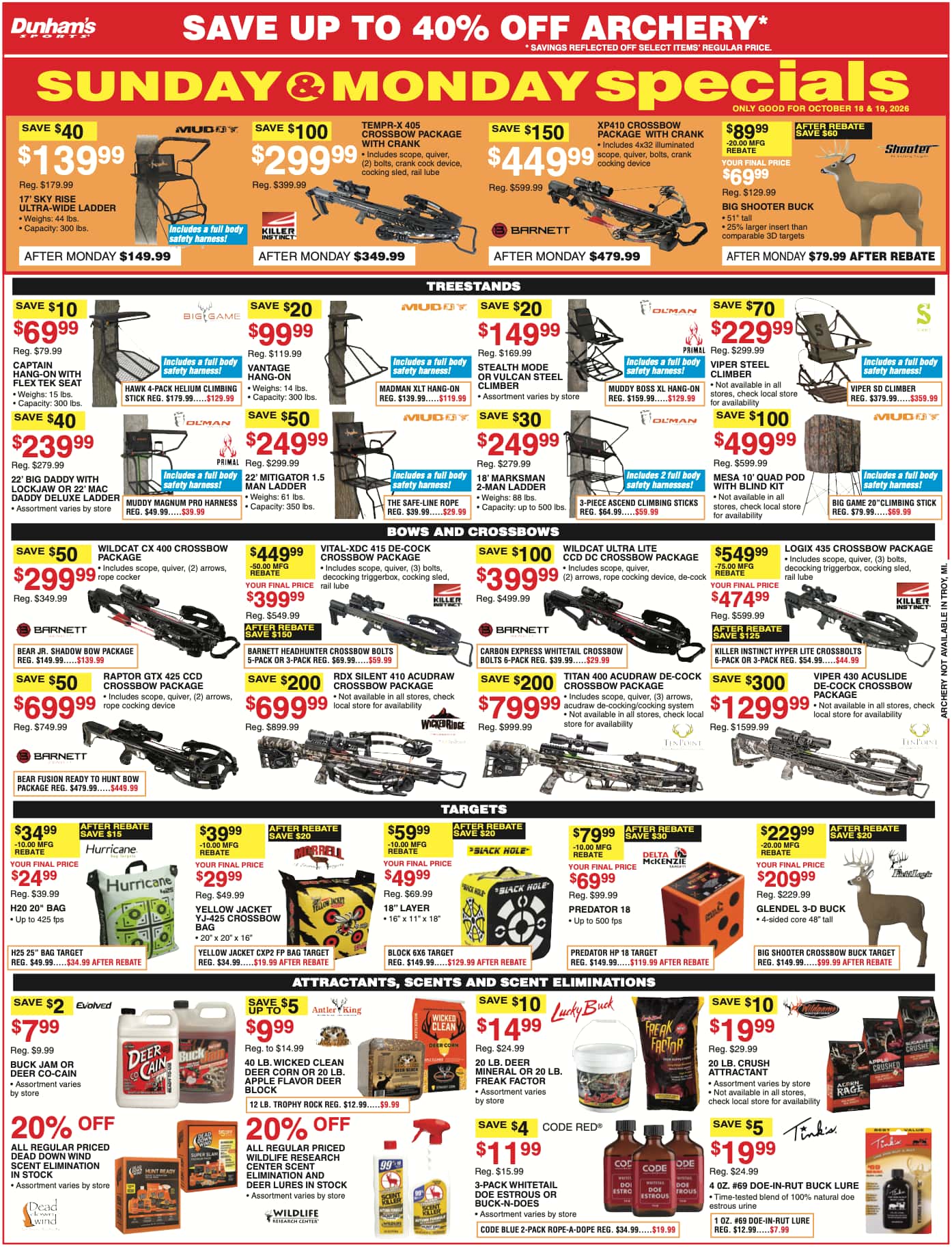 Dunham'S Sports Weekly Ad (Oct 24 - 29, 2026) - Image 2 Oct 17 - 22