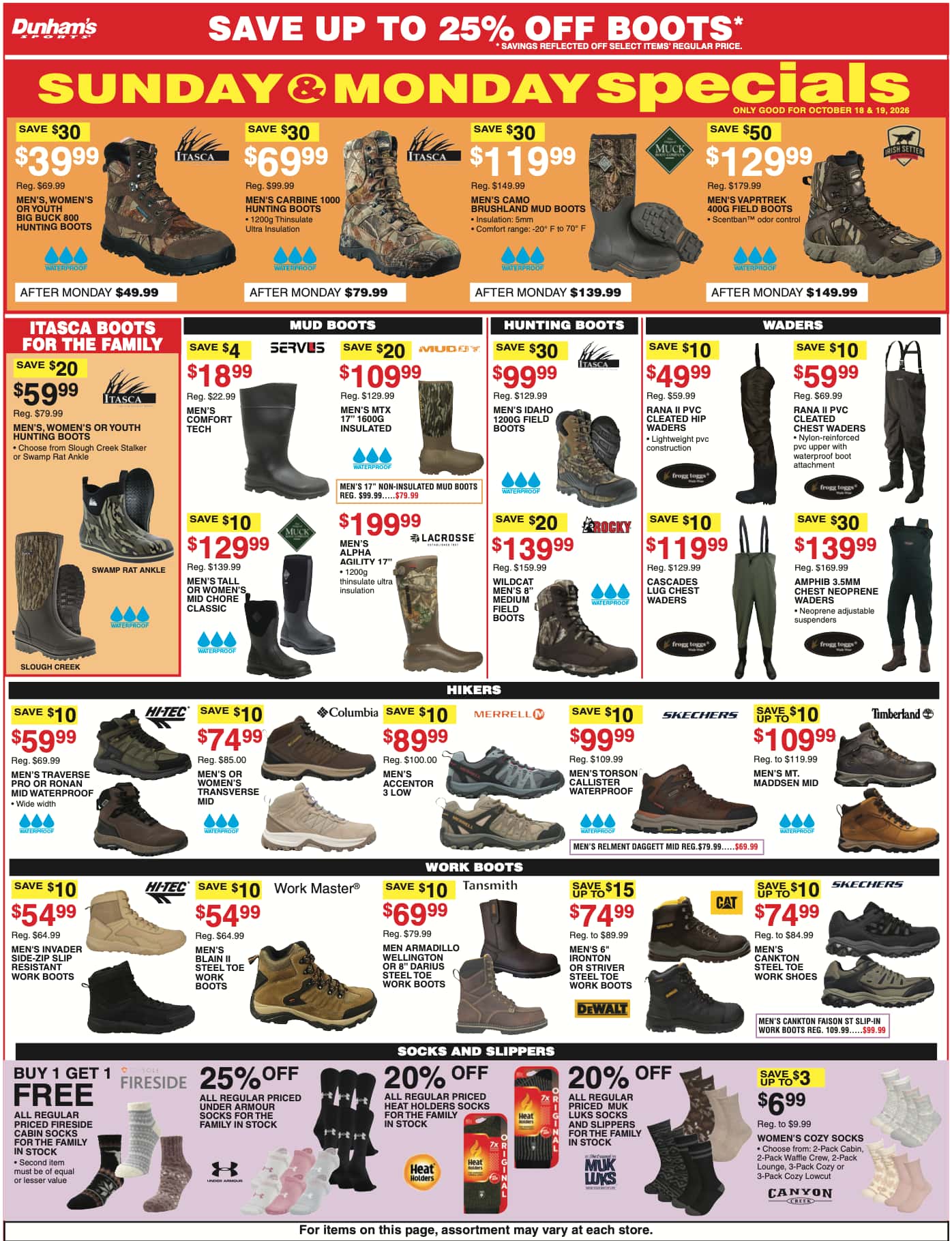 Dunham'S Sports Weekly Ad (Oct 24 - 29, 2026) - Image 2 Oct 17 - 22