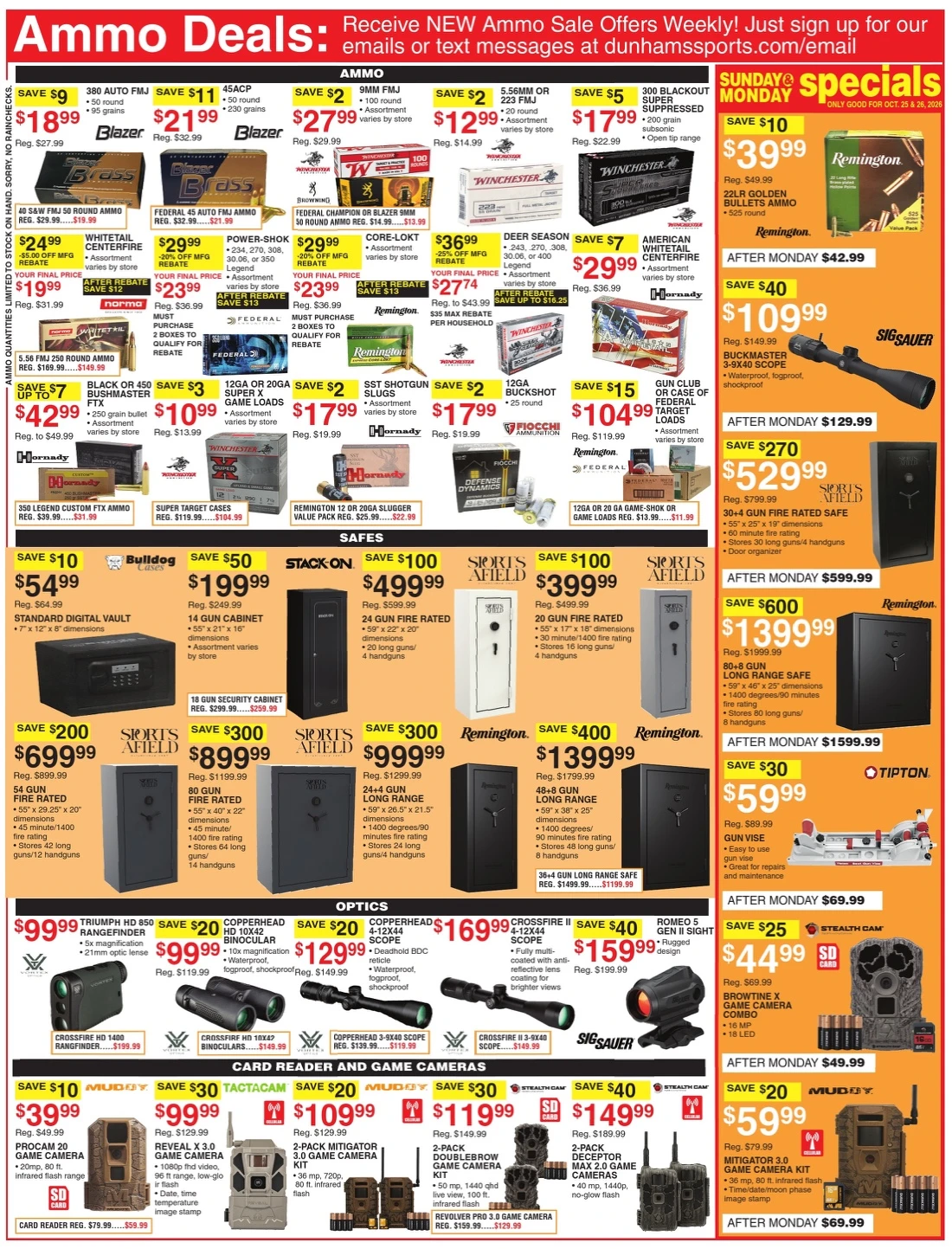 Oct 24 - 29