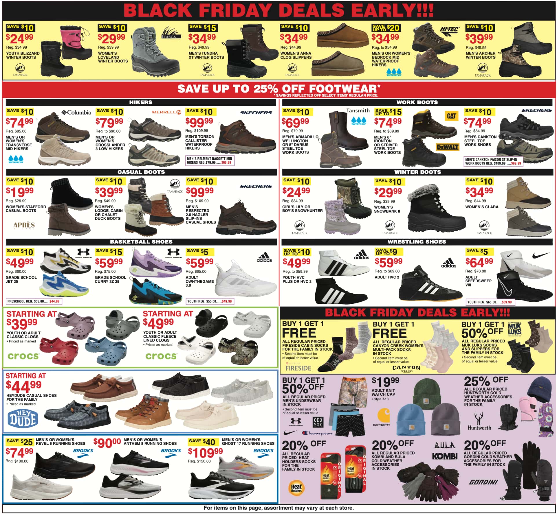 Oct 31 - Nov 5 (Early Black Friday)