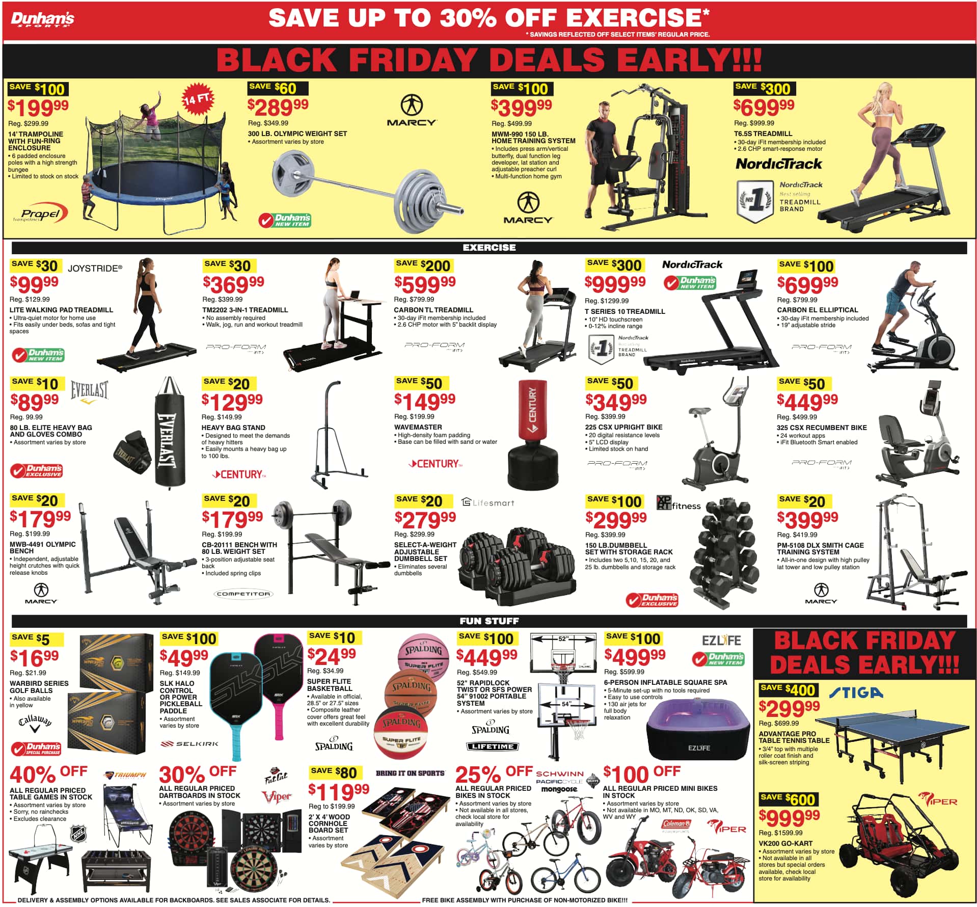 Oct 31 - Nov 5 (Early Black Friday)