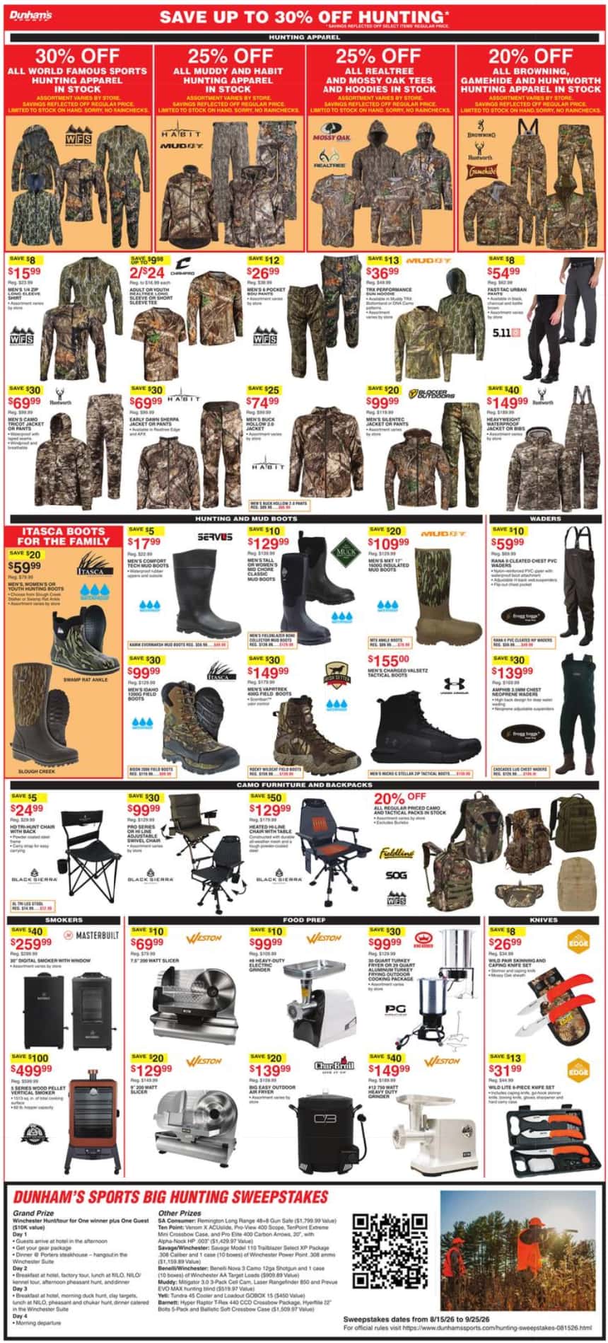 Dunham'S Sports Weekly Ad September 12 - 17, 2026 - Image 2 September 12 - 17