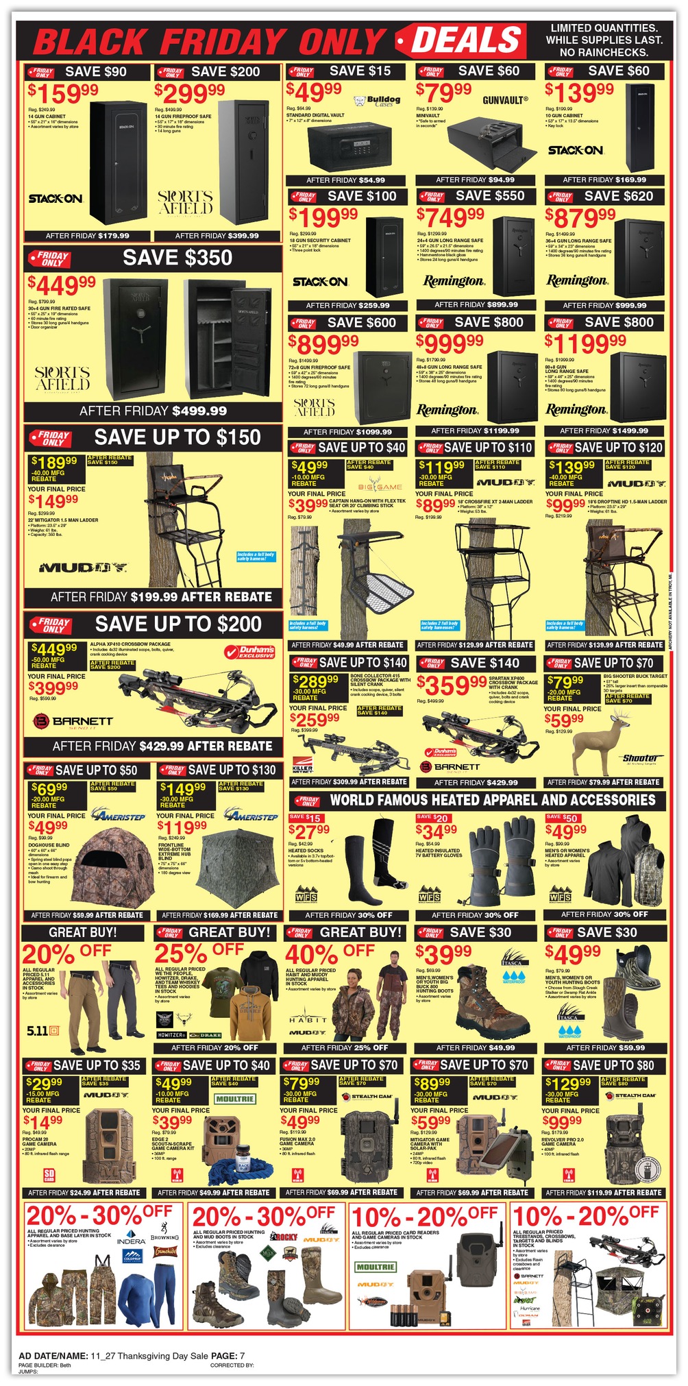 Dunham's Sports Weekly Ad 11/28/25 & 12/5/25 preview 1 – dunhams weekly ad 112825 07