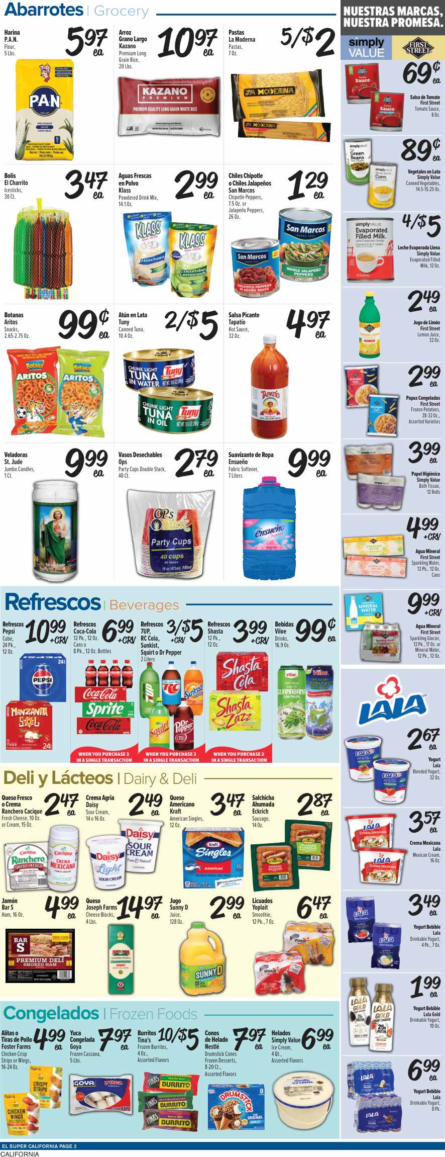 El Super Weekly Ad Sept. 30 – Oct. 6, 2026 (Anuncio Semanal) - Image 2 Sept. 30 - Oct. 6