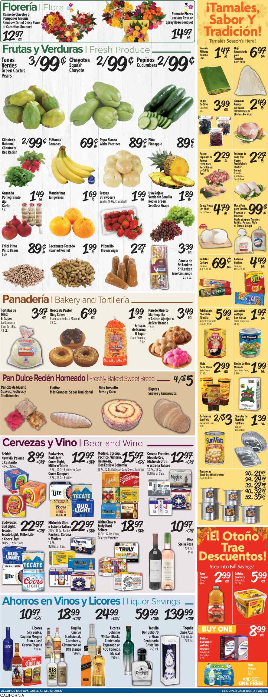 El Super Weekly Ad Sept. 30 – Oct. 6, 2026 (Anuncio Semanal) - Image 2 Sept. 30 - Oct. 6