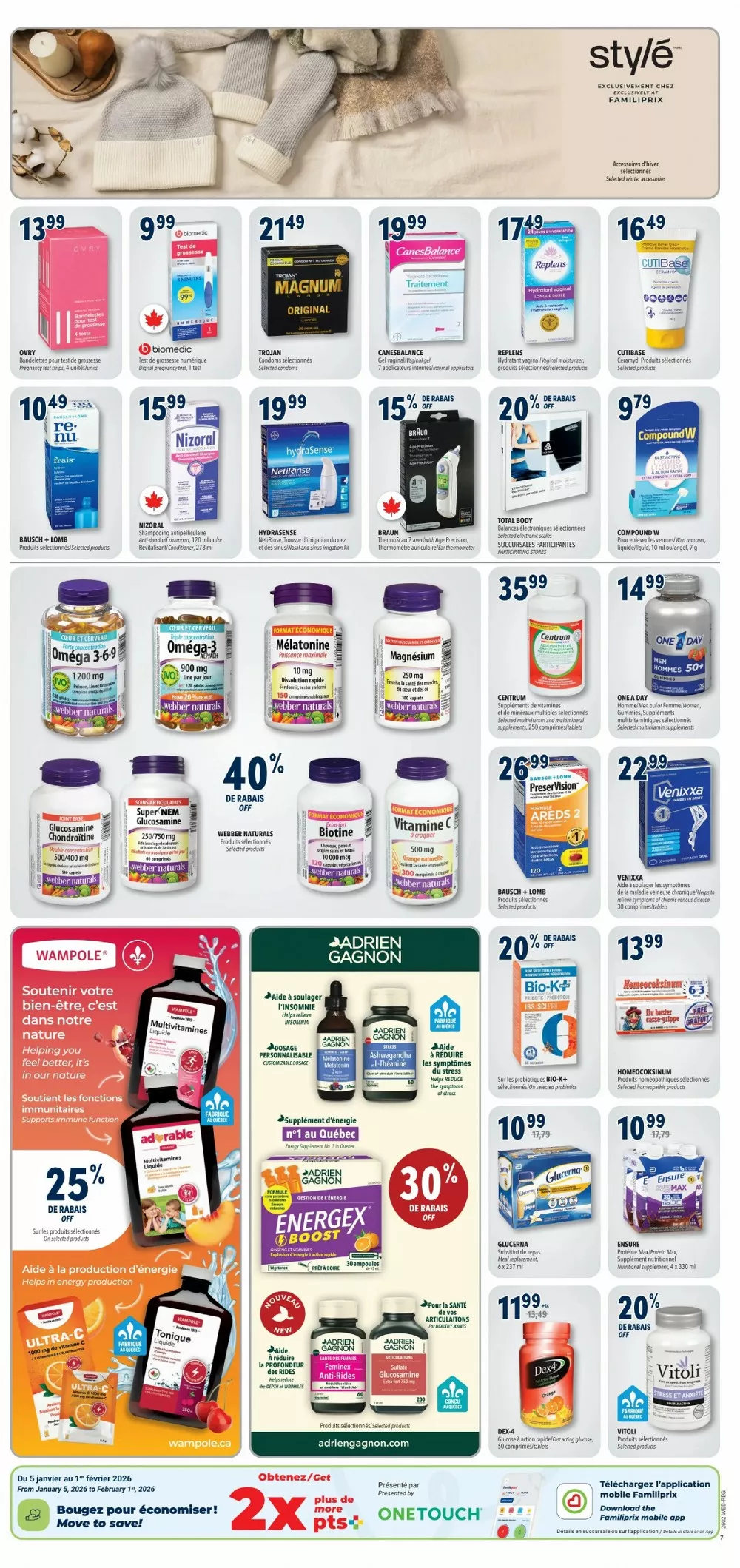 familiprix flyer january 8 14 8 40235280