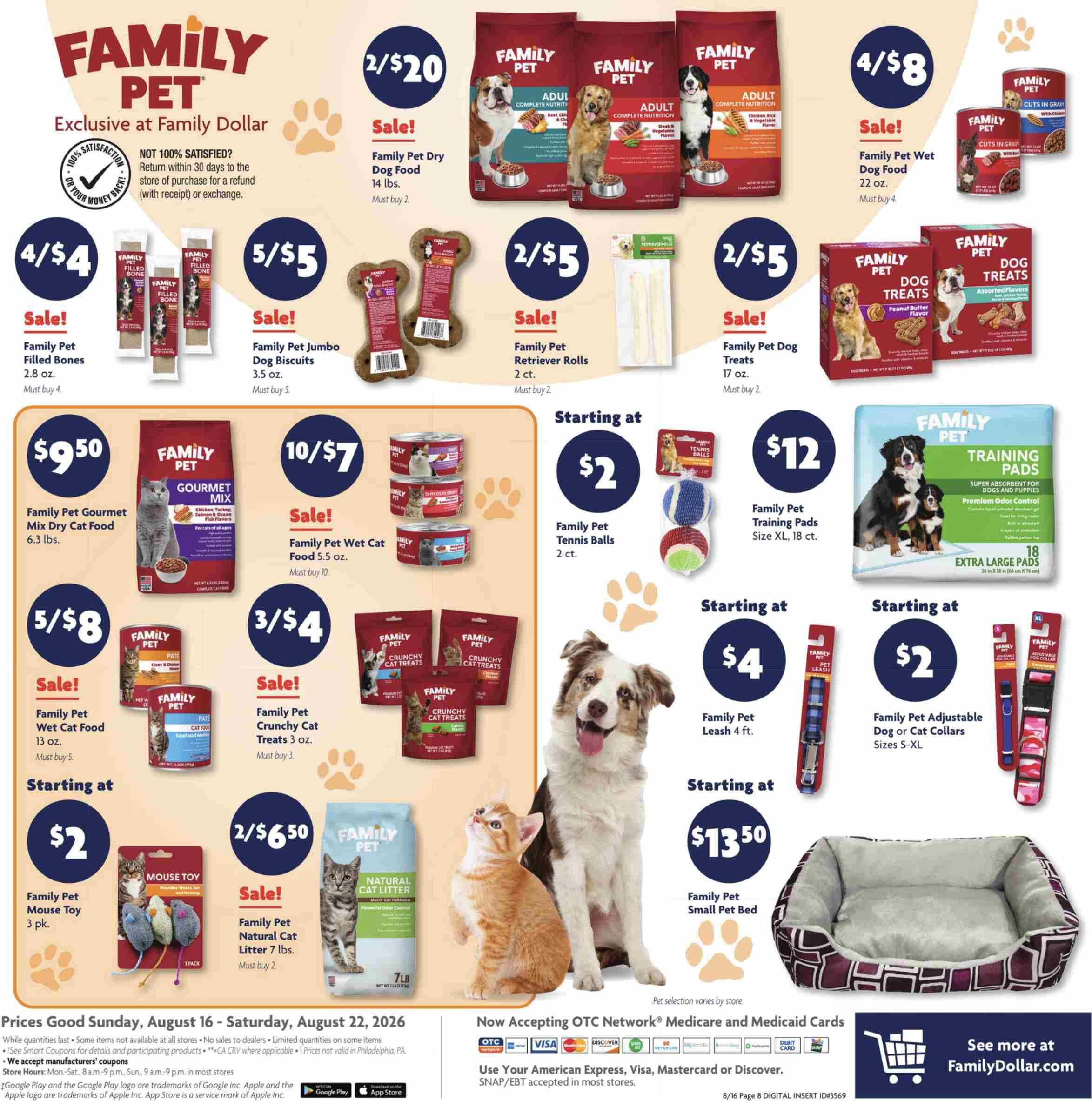 Family Dollar Weekly Ad August 30 - September 5, 2026 - Image 1 August 16 - 22