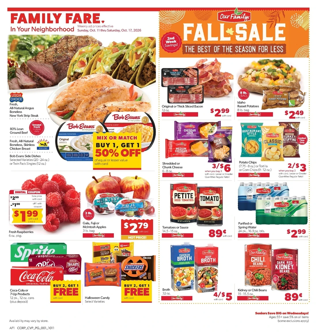 Family Fare Weekly Ad (Oct 18 - 24, 2026) Preview - Image 1 Oct 11 - 17