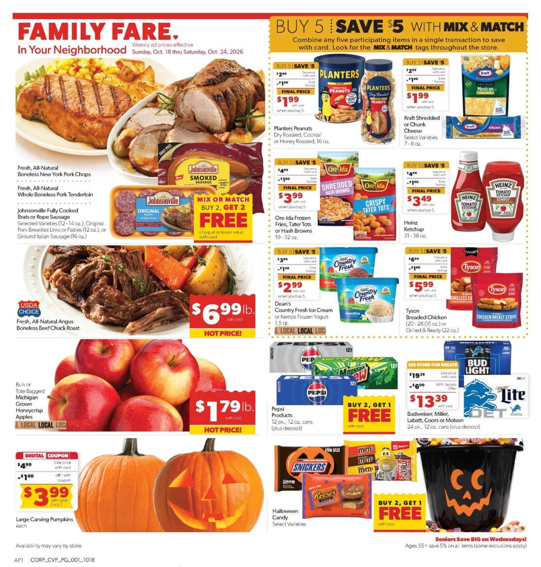 Family Fare Weekly Ad (Oct 18 - 24, 2026) Preview - Image 1 Oct 18 - 24
