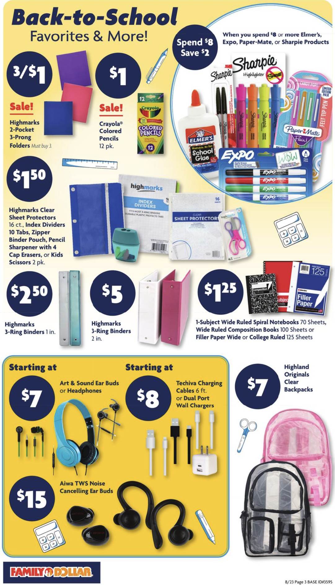 Family Dollar Weekly Ad August 30 - September 5, 2026 - Image 1 August 23 - 29