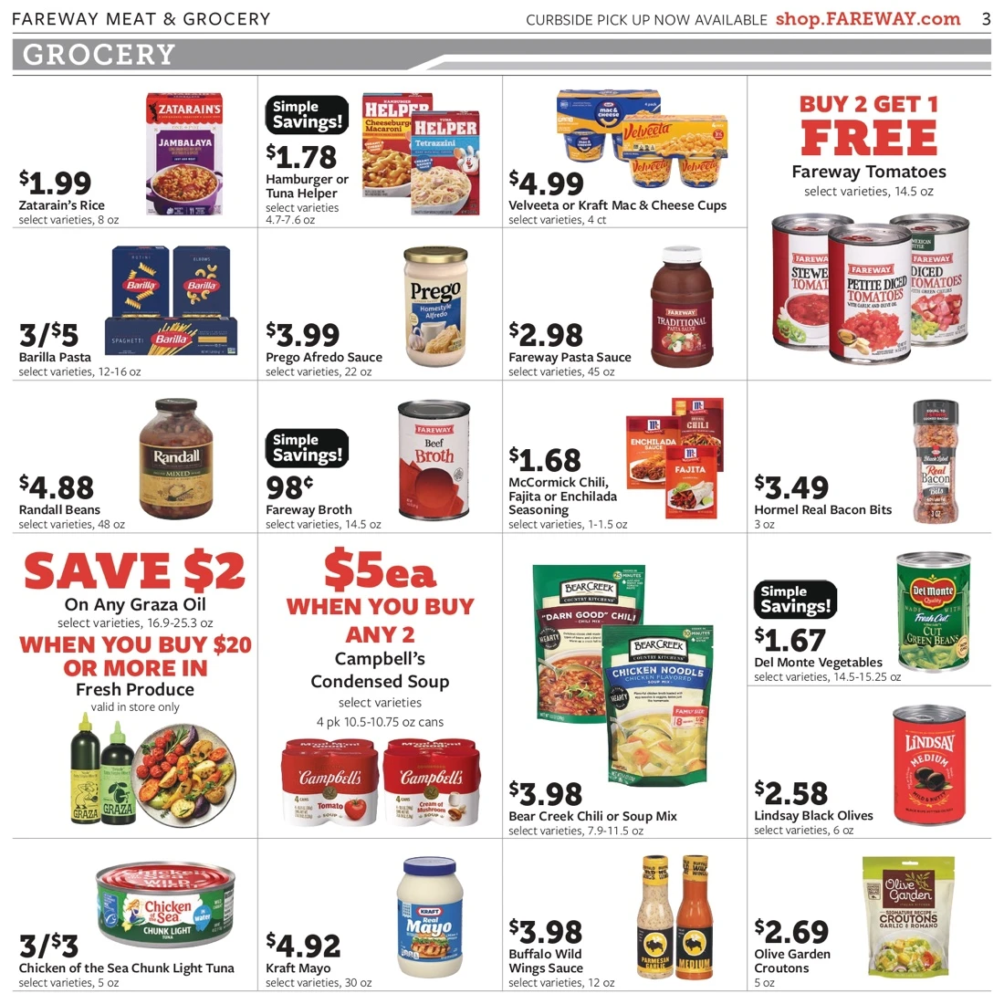 Fareway Weekly Ad October 12 - 18, 2026 - Image 1 October 5 - 11