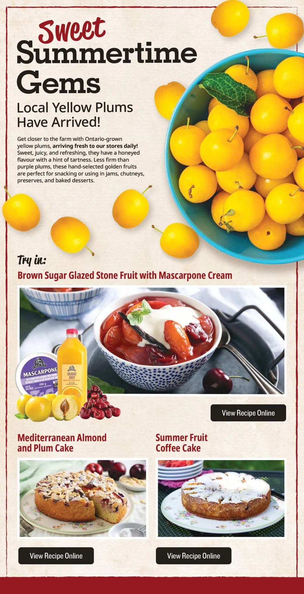 Farm Boy Flyer July 30 - August 5, 2026 - Image 1 July 23 - 29
