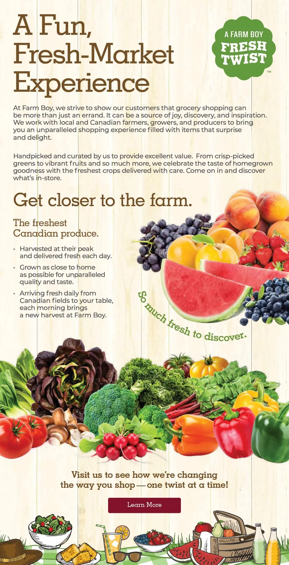 Farm Boy Flyer July 30 - August 5, 2026 - Image 1 July 23 - 29