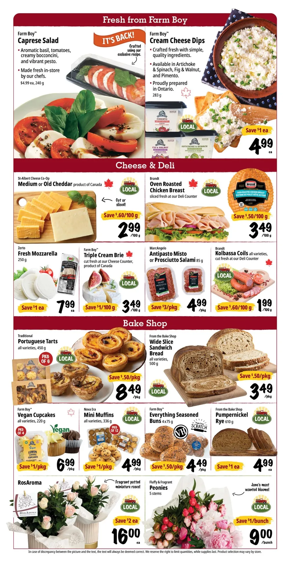 Farm Boy Flyer June 18 - 24, 2026 - Image 1 June 11 - 17
