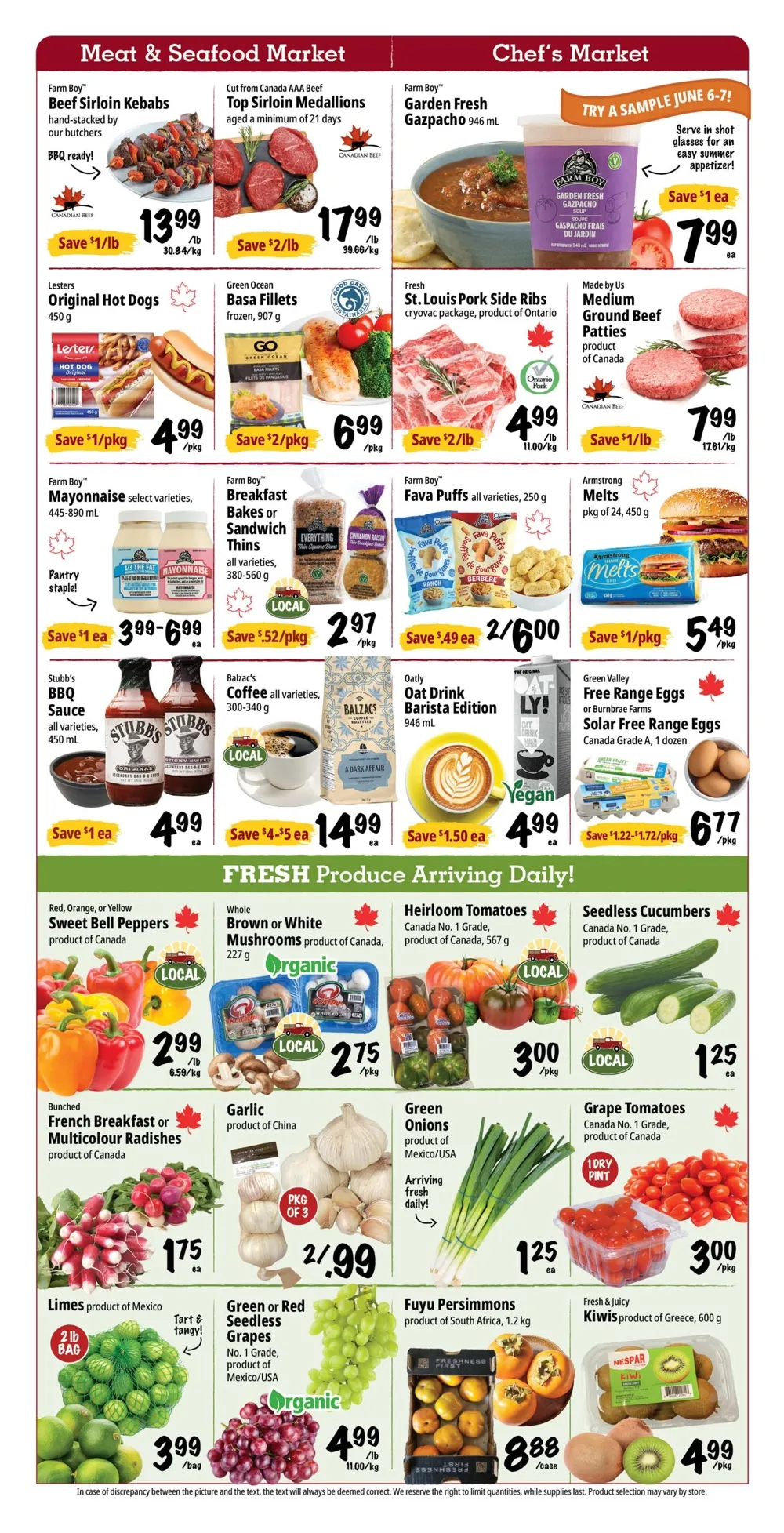 Farm Boy Flyer June 18 - 24, 2026 - Image 2 June 4 To 10