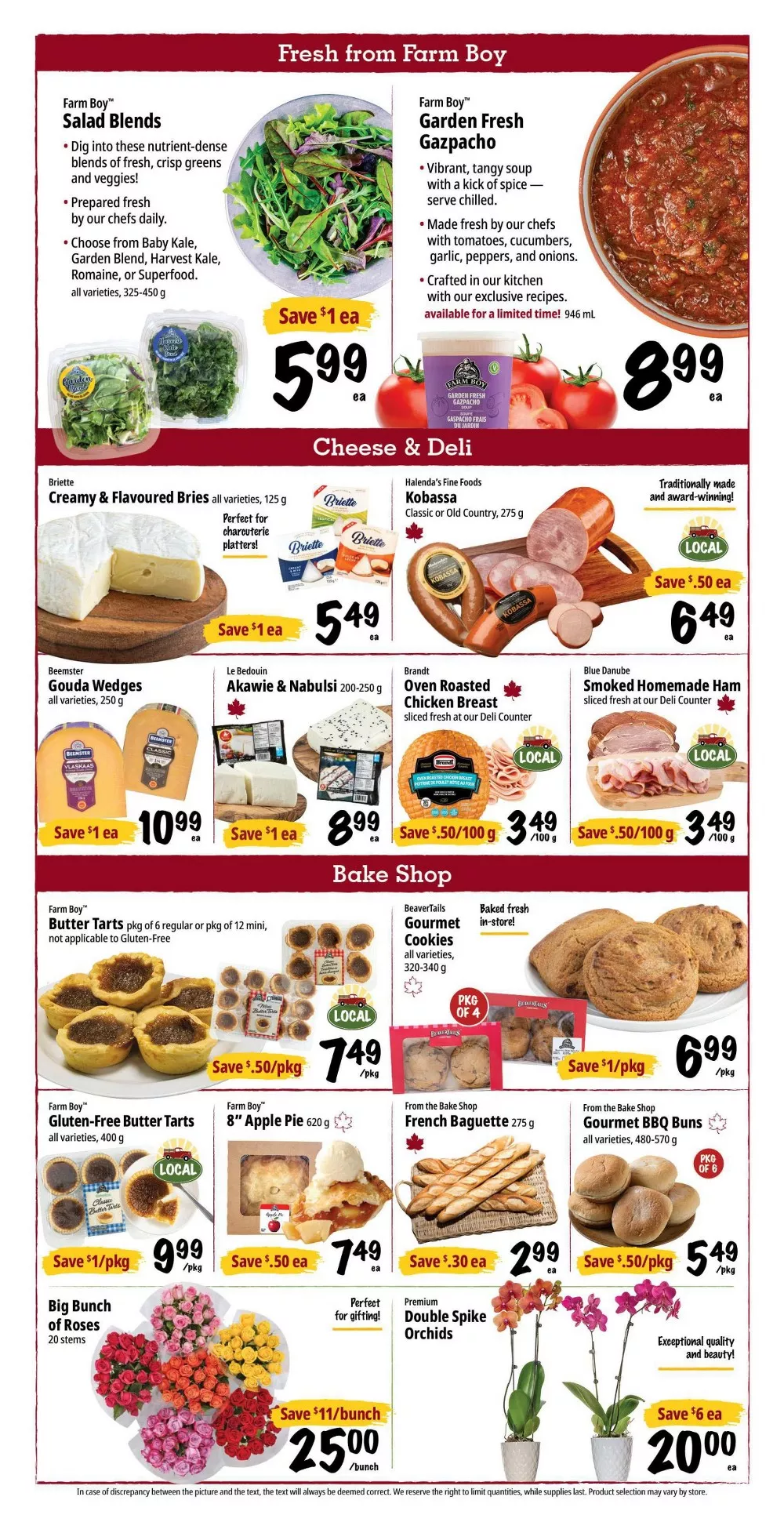 Farm Boy Flyer July 30 - August 5, 2026 - Image 1 July 16 - 22