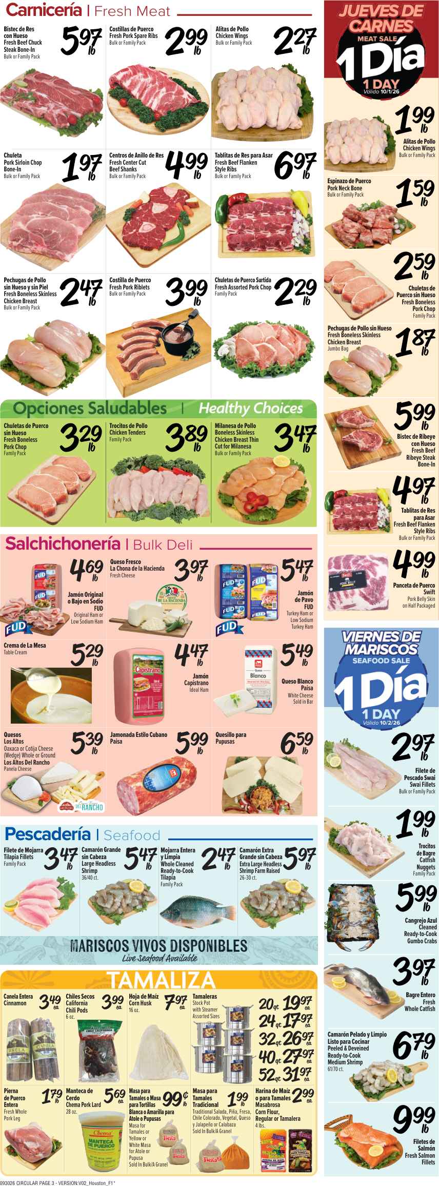 Fiesta Weekly Ad Sept. 30 – Oct. 6, 2026 (Anuncio Semanal) - Image 1 Sept. 30 - Oct. 6