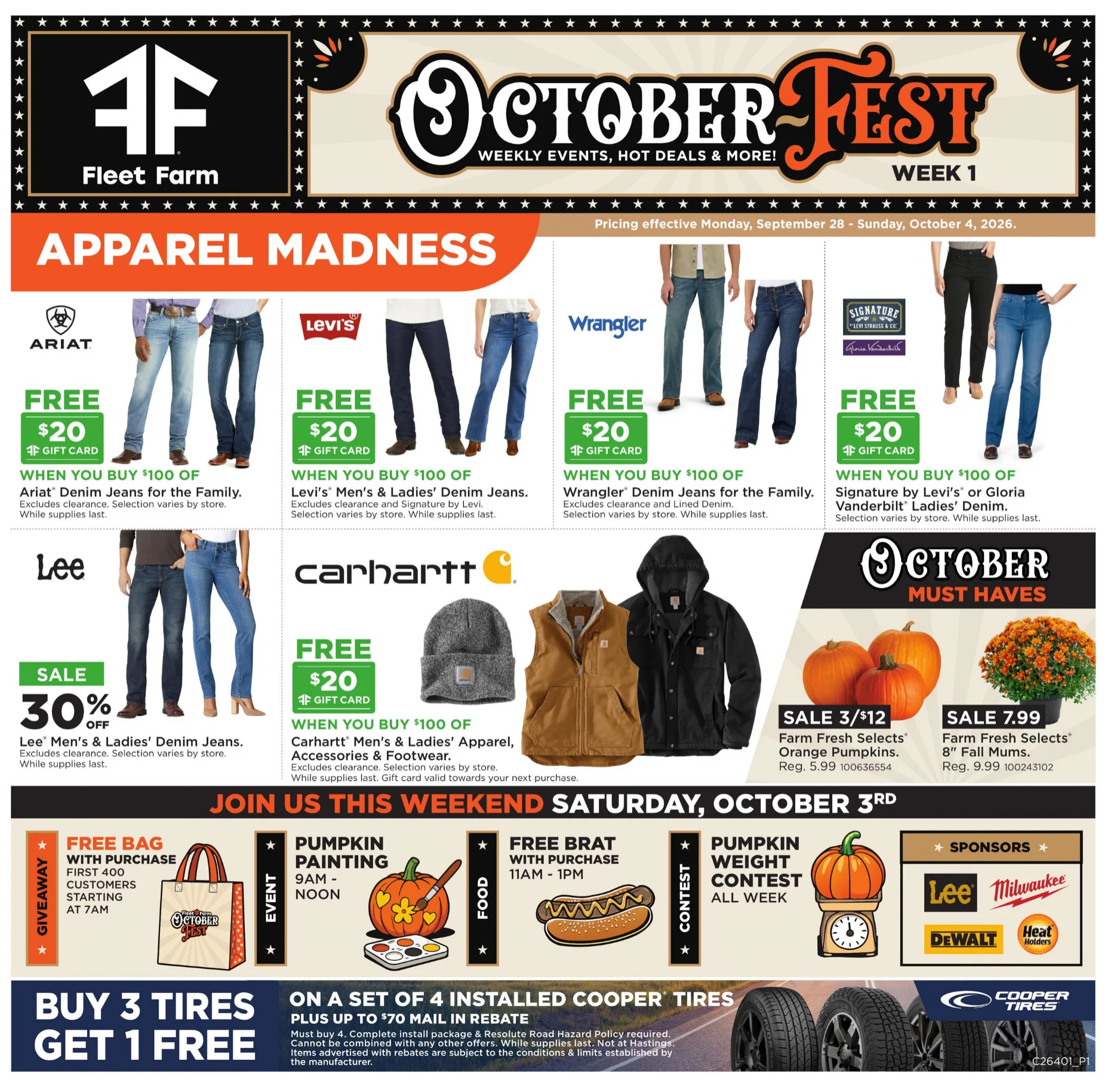 Fleet Farm Weekly Ad September 28 - October 4, 2026 - Image 2 Sept. 28 - Oct. 4