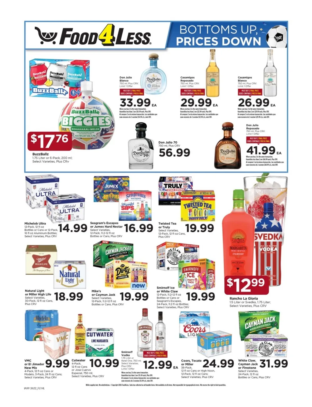 Food 4 Less Weekly Ad July 15 - 21, 2026 - Image 1 July 1 - 7