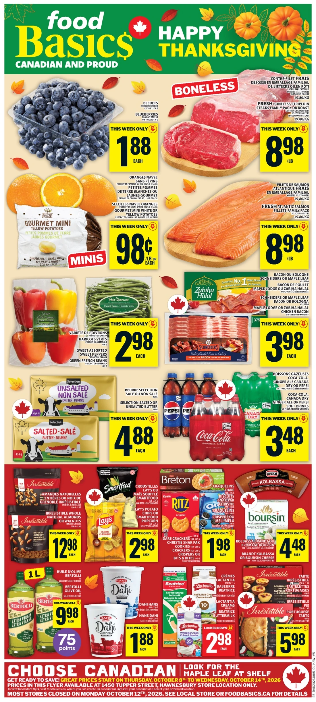 Food Basics Upcoming Flyer (Oct 8 – 14, 2026) Preview - Image 1 October 8 - 14