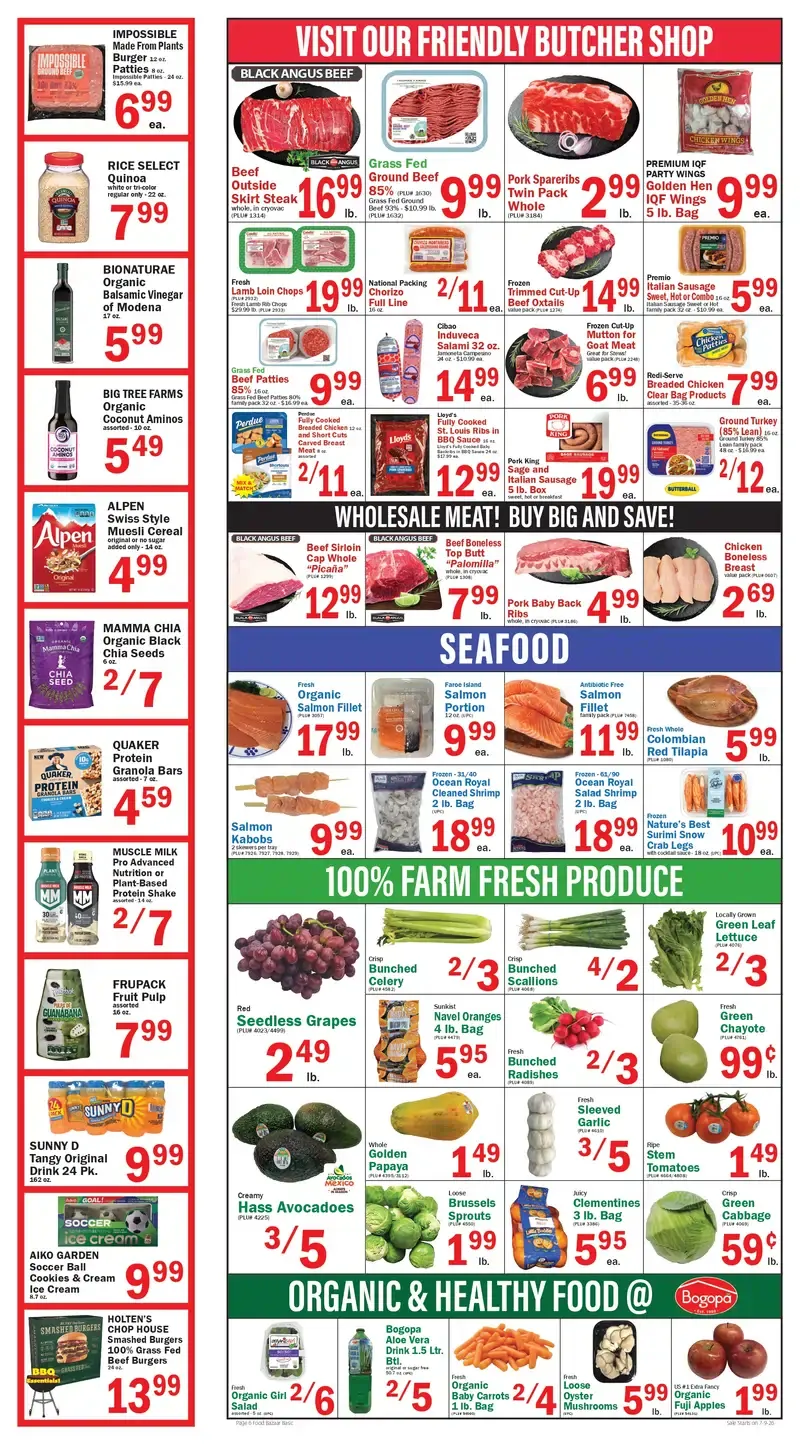 Food Bazaar Weekly Ad July 16 - 22, 2026 - Image 2 July 9 - 15