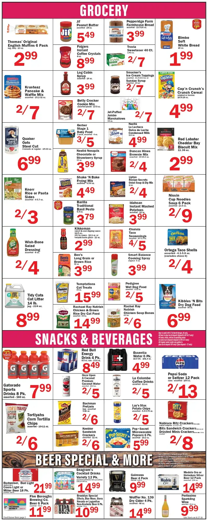 Food Bazaar Weekly Ad August 27 - September 2, 2026 - Image 2 August 27 - September 2, 2026