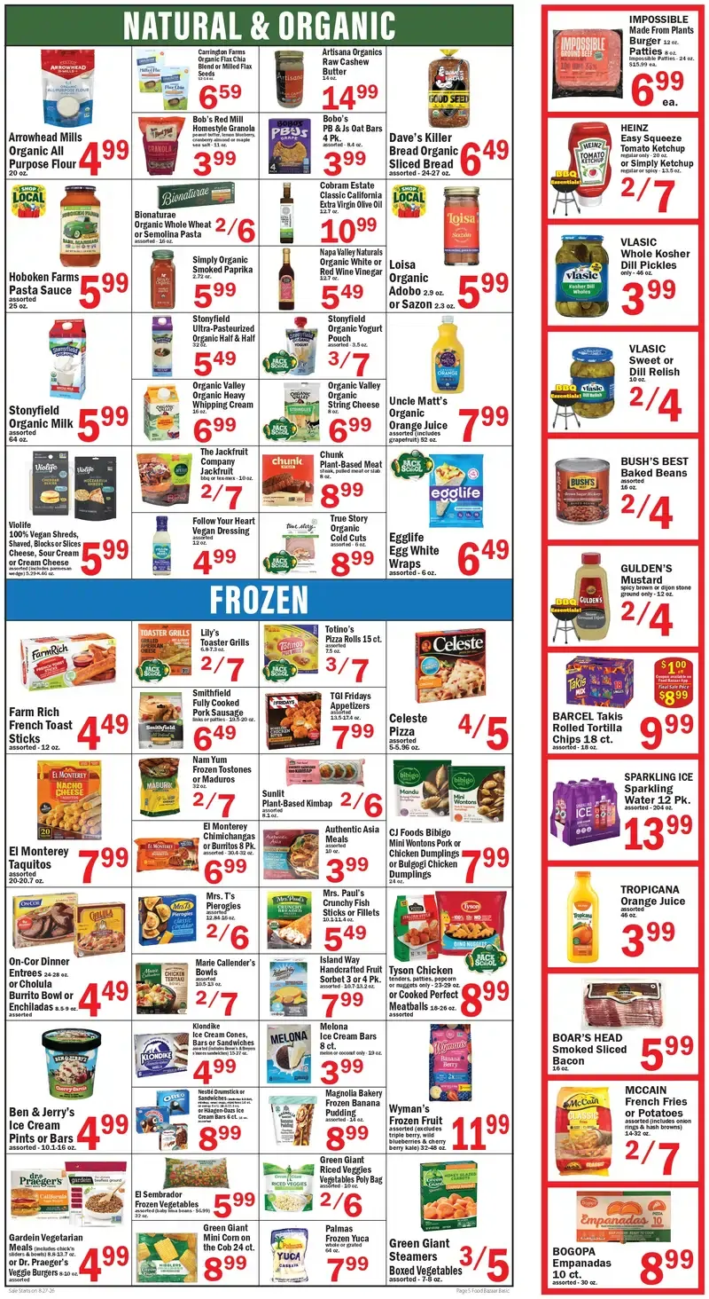 Food Bazaar Weekly Ad August 27 - September 2, 2026 - Image 1 August 27 - September 2, 2026
