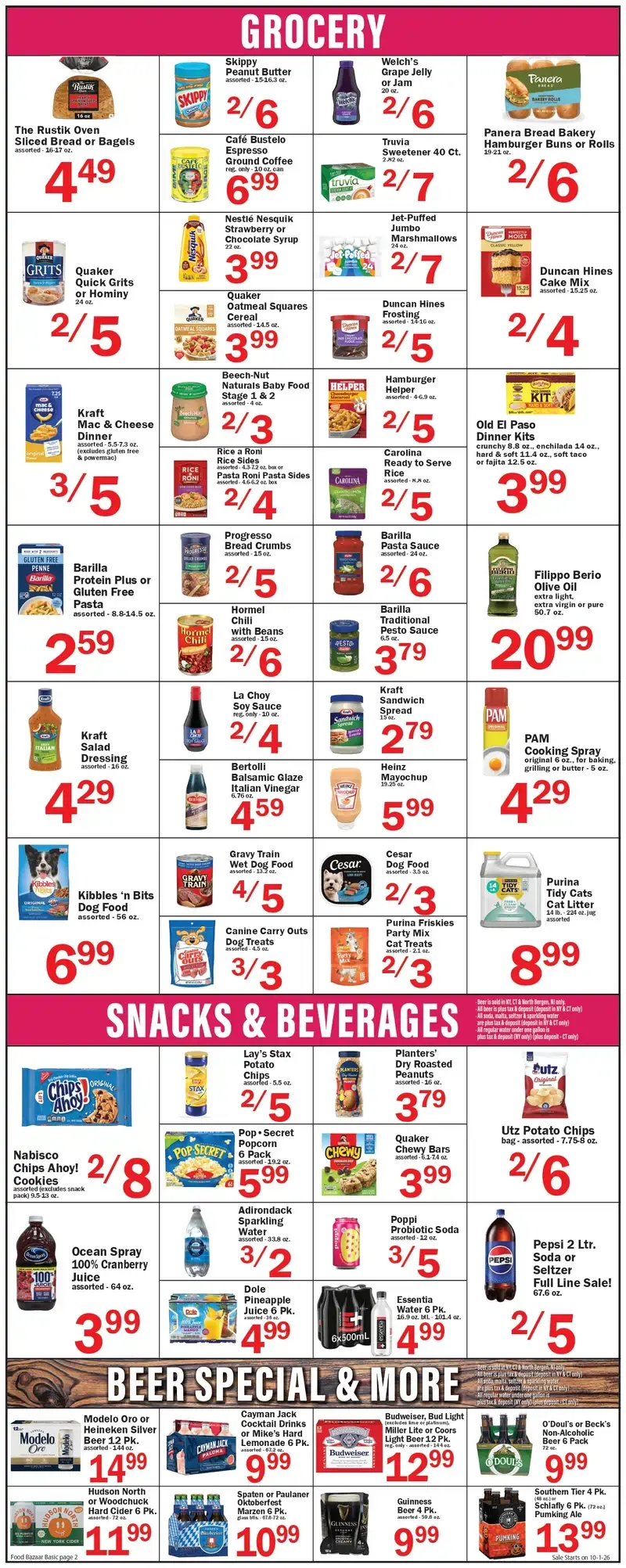 Food Bazaar Weekly Ad (Oct 15 - 21, 2026) Preview - Image 2 October 1 - 7