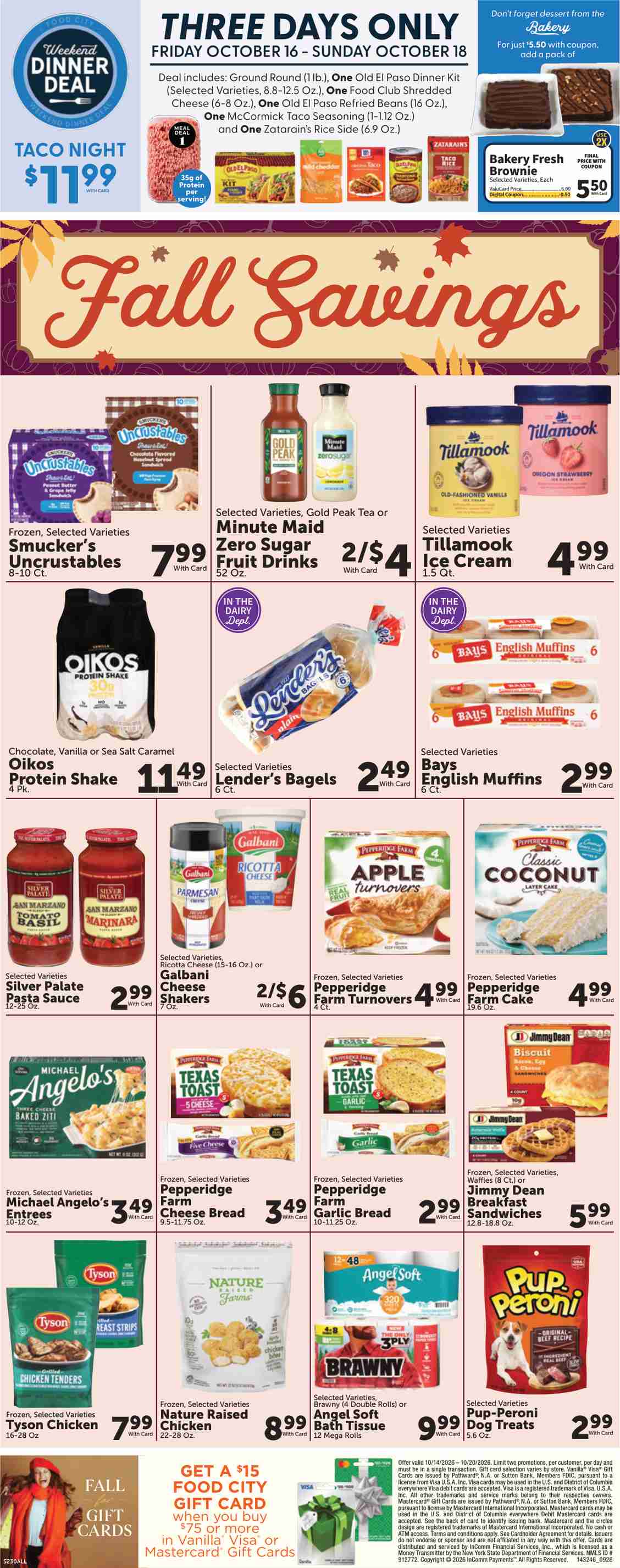 Food City Weekly Ad (Oct 14 - 20, 2026) - Image 1 Oct 14 - 20