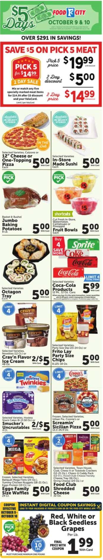 Food City Weekly Ad (Oct 14 - 20, 2026) - Image 2 Oct 7 - 13