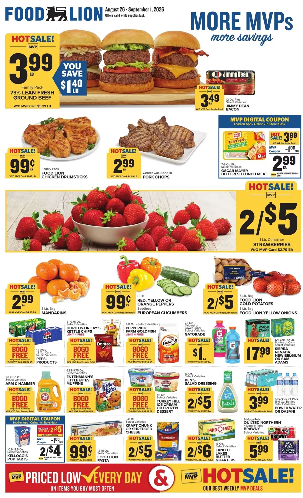 Food Lion Weekly Ad August 26 - September 1, 2026 - Image 1 August 26 - September 1