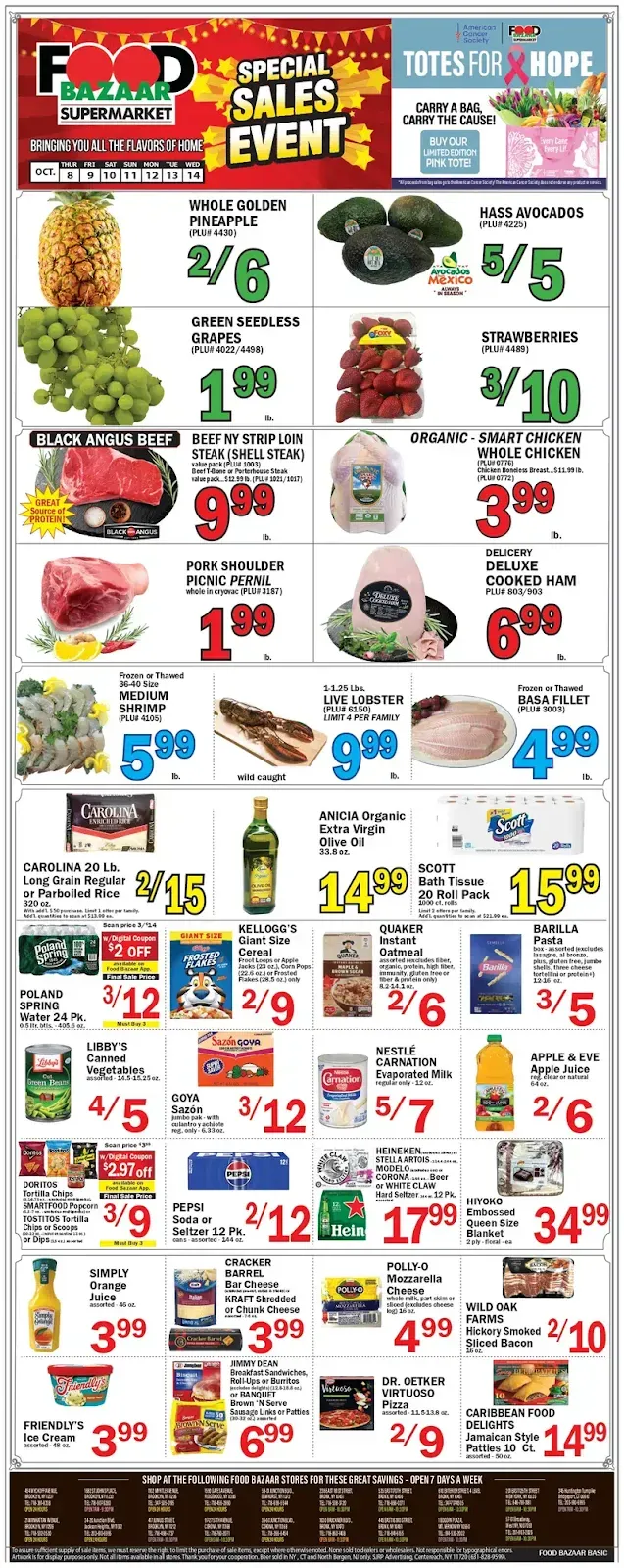 Food Bazaar Weekly Ad (Oct 15 - 21, 2026) Preview - Image 1 Oct 8 - 14
