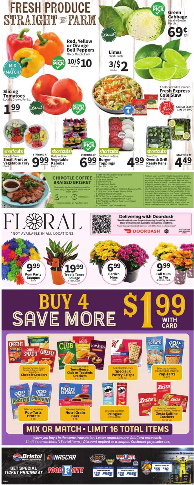 Food City Weekly Ad September 2 - 8, 2026 - Image 1 September 2 - 8