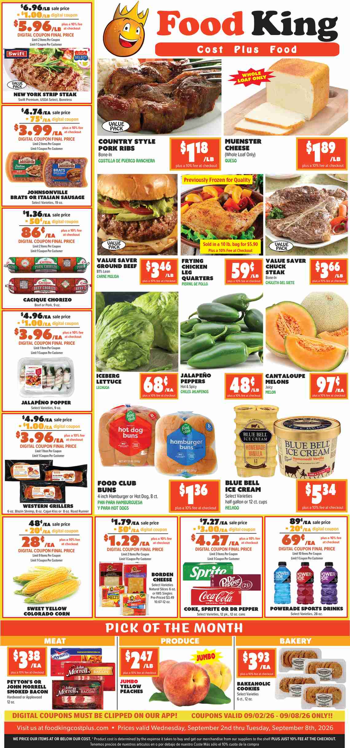 Food King Weekly Ad September 2 - 8, 2026 - Image 1 September