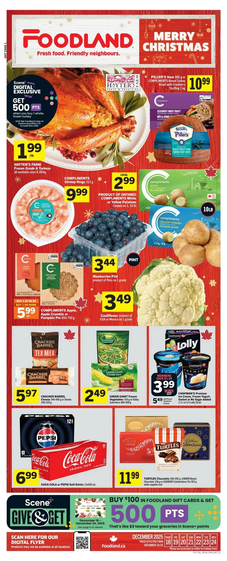 foodland flyer december 18 24 1 56822156