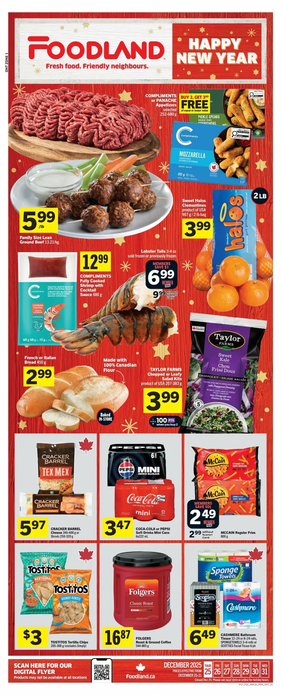 foodland flyer december 25 31 1 46140537
