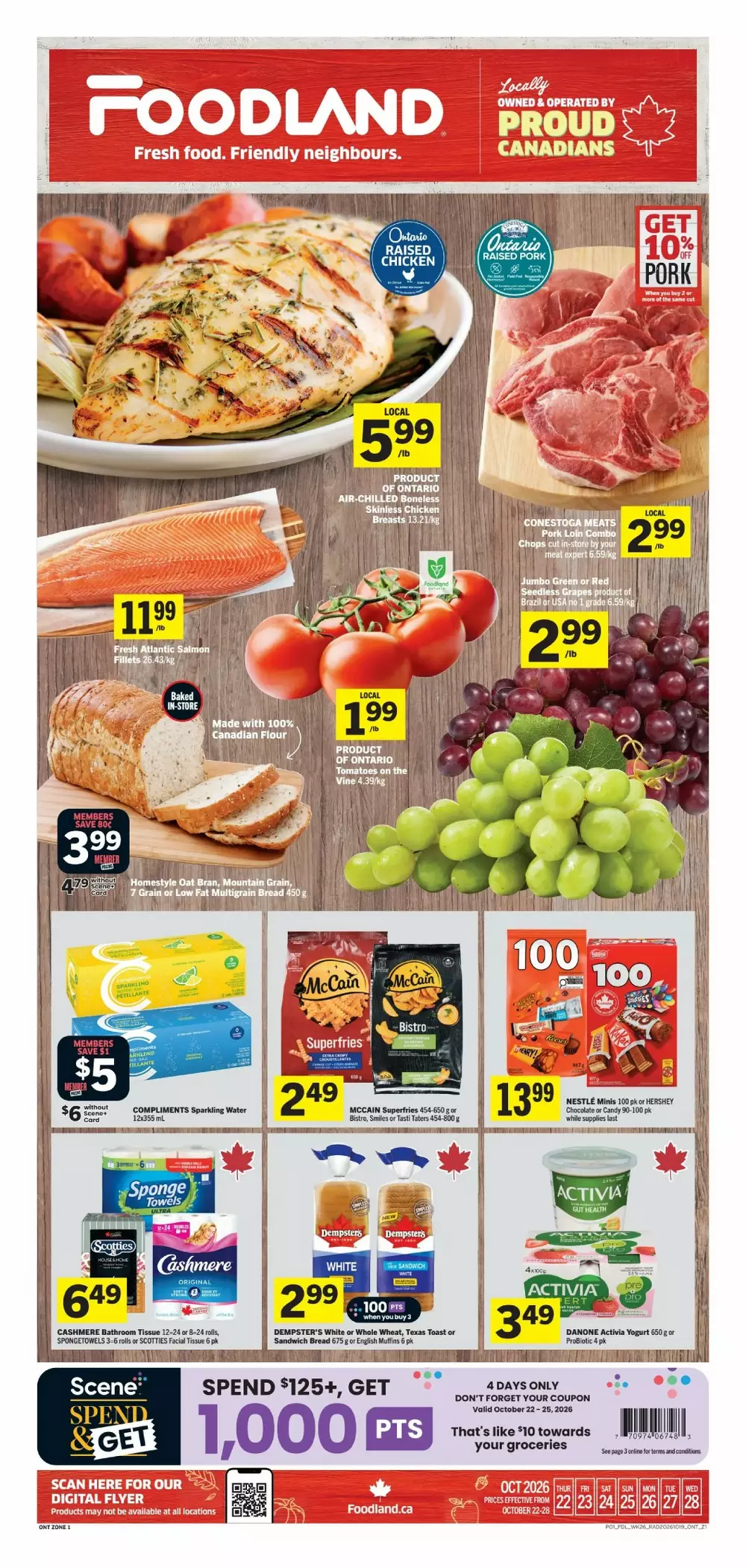 Foodland Upcoming Flyer (Oct 22 - 28, 2026) - Image 1 Oct 22 - 28