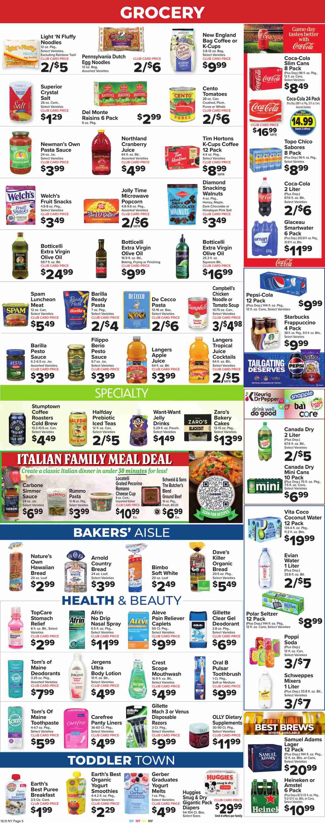 Foodtown Weekly Ad (Oct 16 - 22, 2026) Preview - Image 1 October 9 - 15