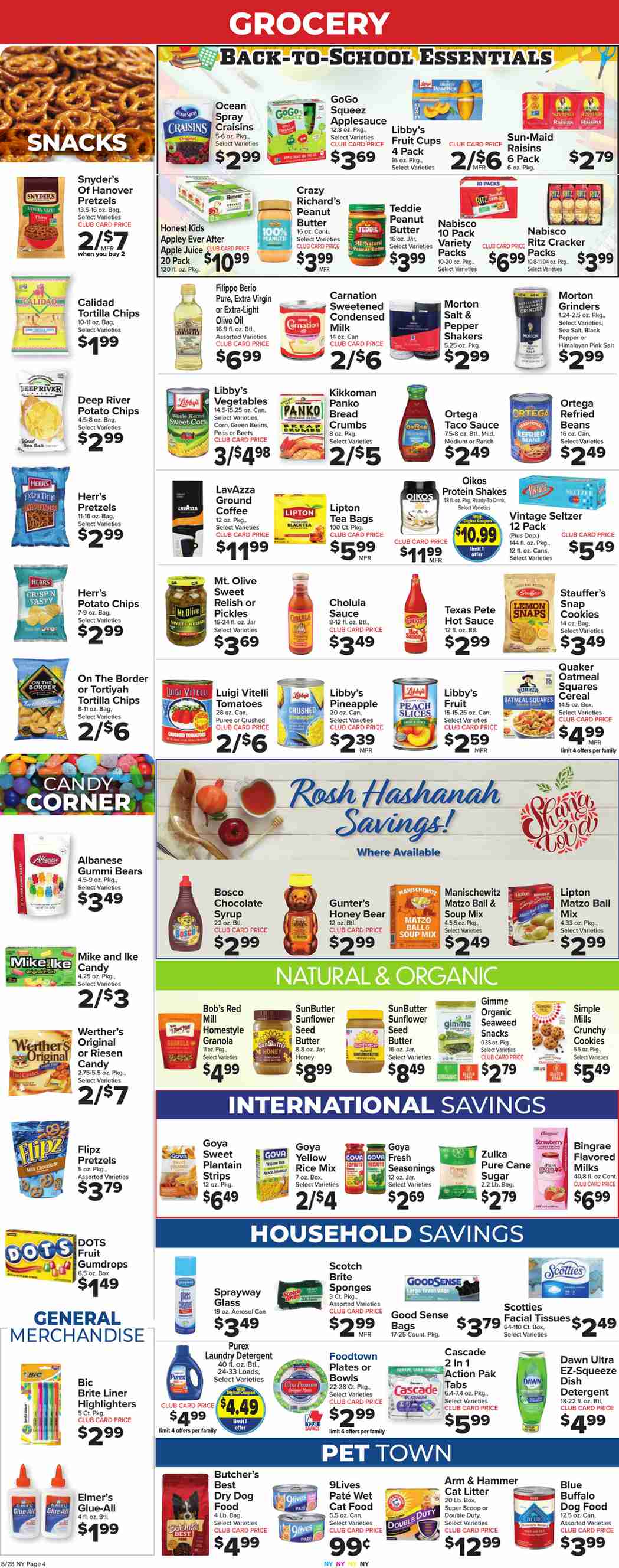 Foodtown Weekly Ad August 28 - September 3, 2026 - Image 2 August 28 - September 3, 2026
