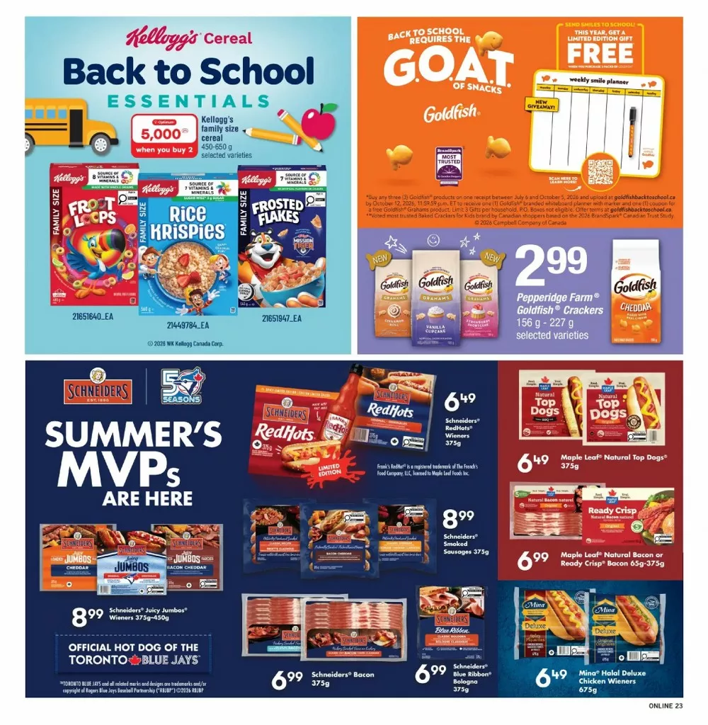 Fortinos Flyer August 27 - September 2, 2026 - Image 1 August 27 - September 2