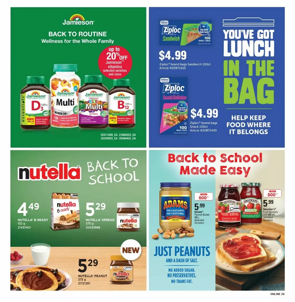 Fortinos Flyer August 27 - September 2, 2026 - Image 3 August 20 - 26