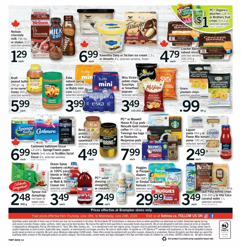 Fortinos Flyer July 16 - 22, 2026 - Image 2 June 18 - 24