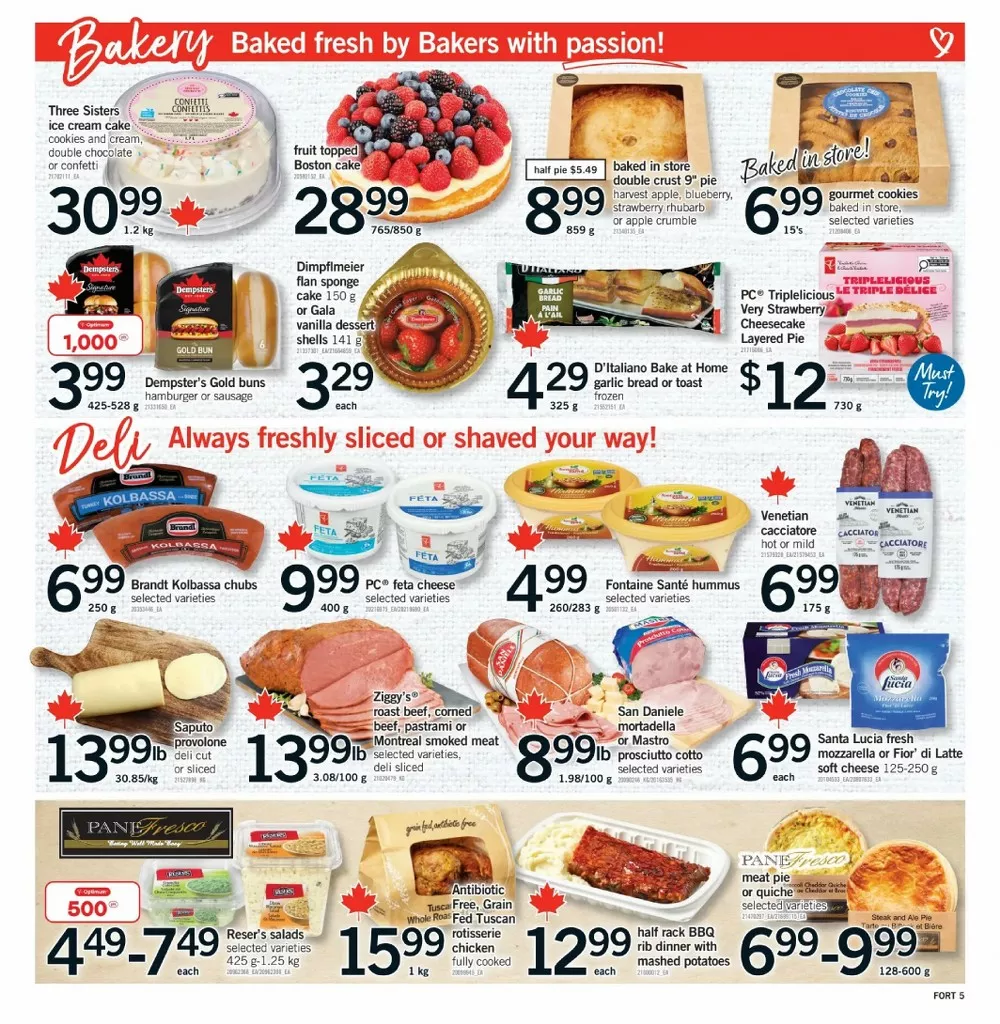 Fortinos Flyer July 16 - 22, 2026 - Image 4 June 18 - 24