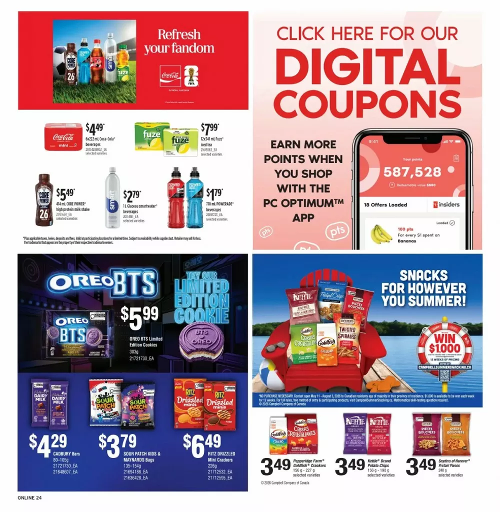 Fortinos Flyer July 16 - 22, 2026 - Image 2 June 18 - 24